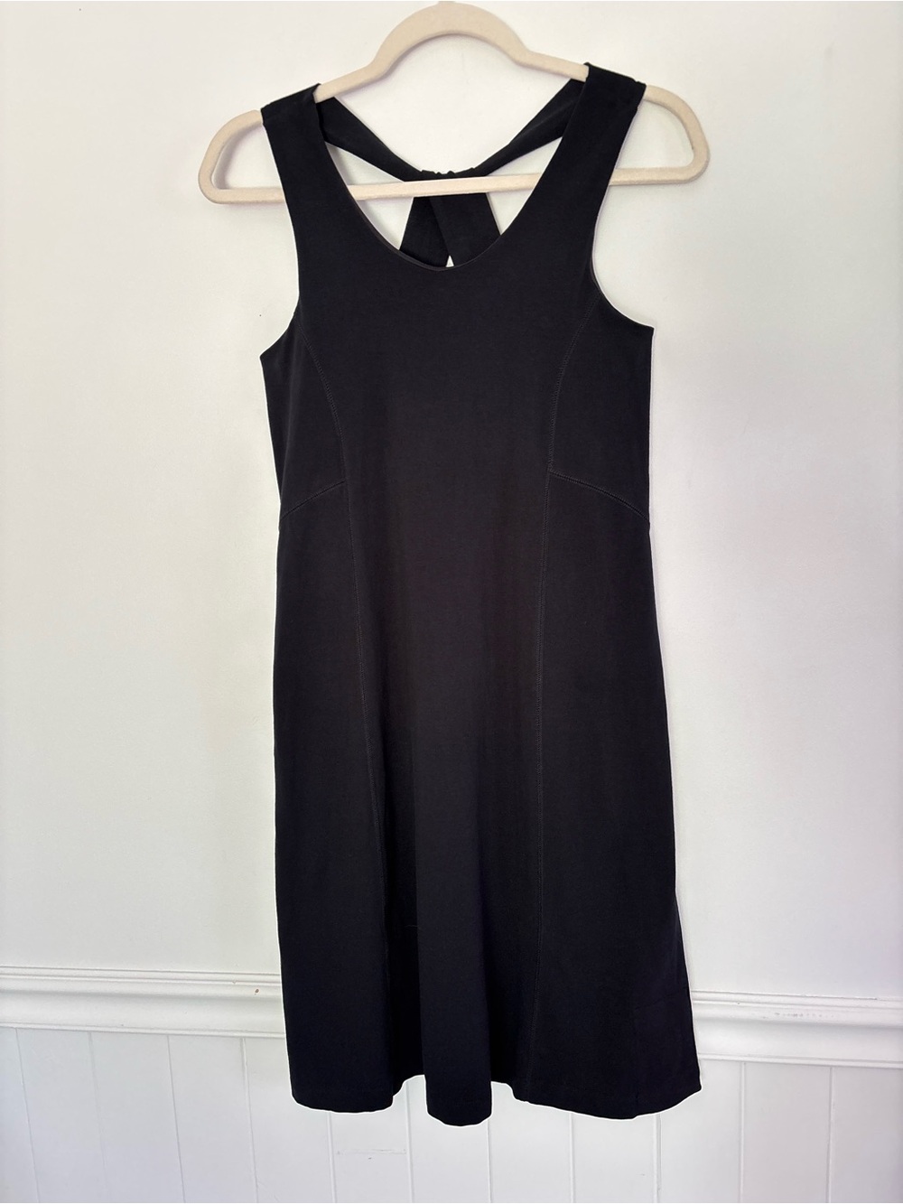 Title Nine black Racerback Athletic Active Dress Size Small/Medium *M15